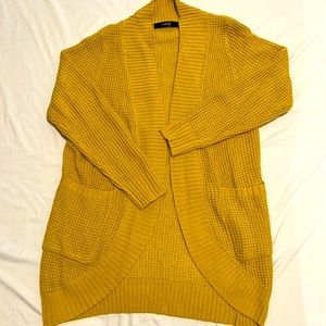 YIBOCK|Small Mustard Cardigan|Brand NEW